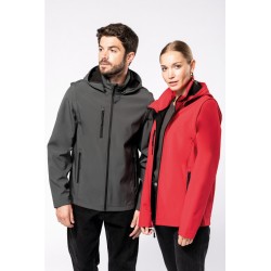 Giacca unisex Softshell a 3...