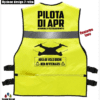 Gilet Pilota APR giallo